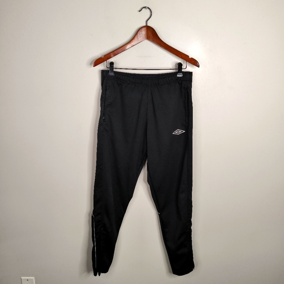 Umbro Vintage Retro 90s Y2K Street Urban Hip Hop Running Stretch Track Pants M - Picture 1 of 6